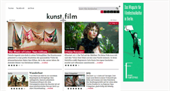 Desktop Screenshot of kunstundfilm.de